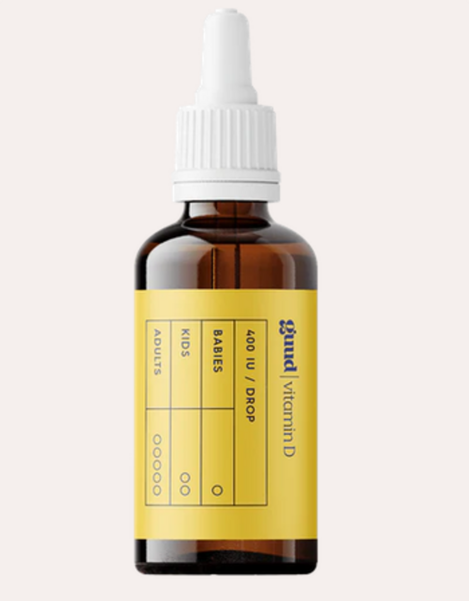 Guud Vitamin D - Pure, plantaardige formule voor alle leeftijden 20ml
