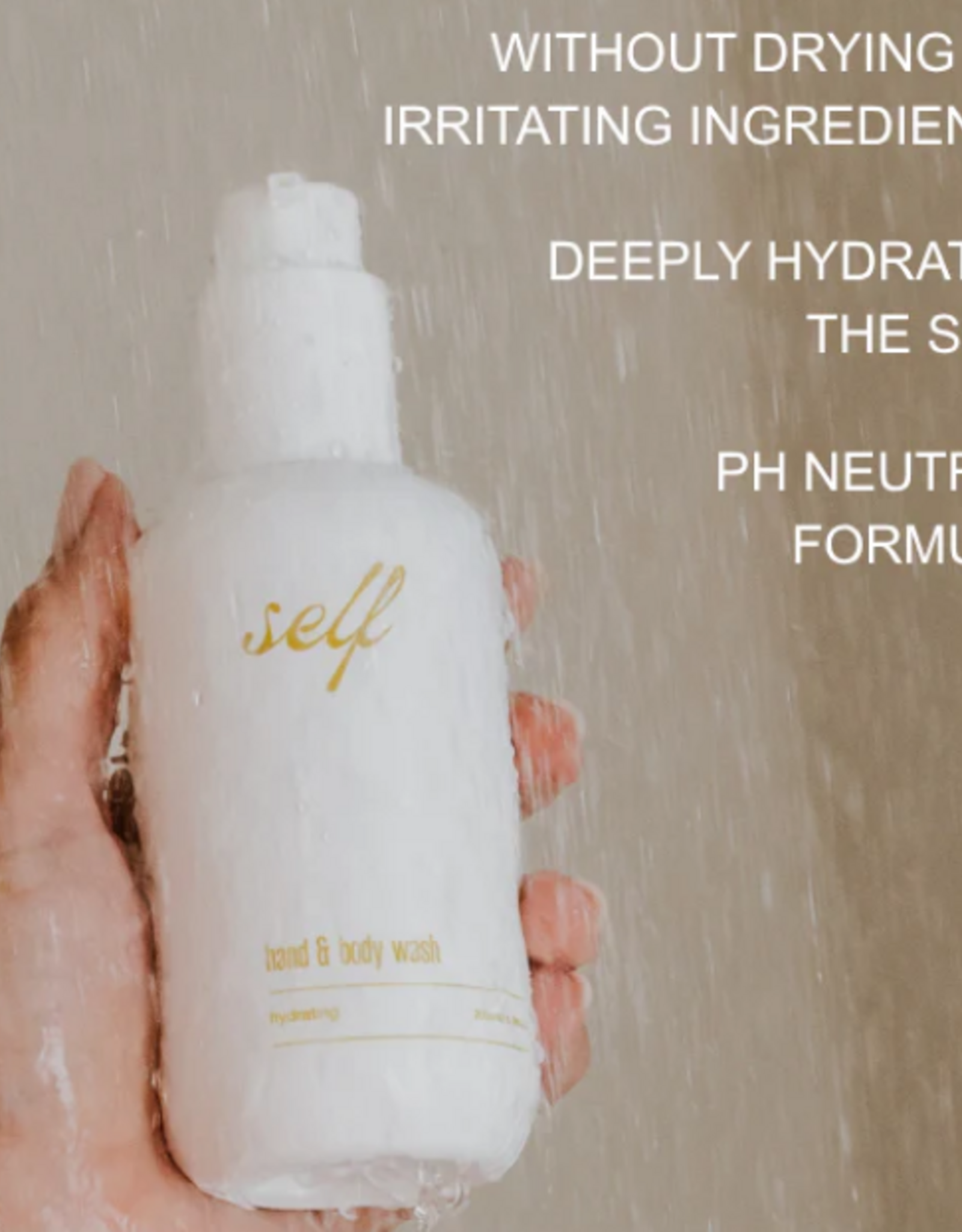 Naturalself Hydrating Hand & Body Wash - 200ml