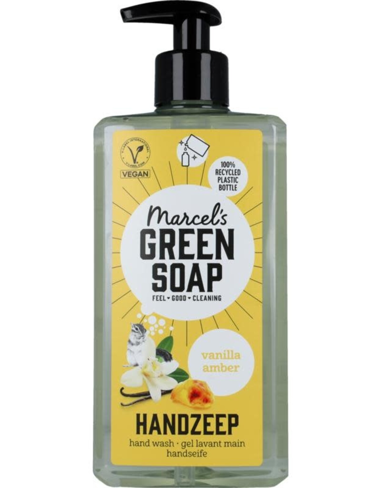 Marcel's Green Soap Handzeep Vanille & Amber 500ml