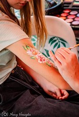 Roos met Witte Stippen Woe 2 sept - Onestroke Workshop techniek & Design