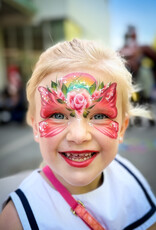 Roos met Witte Stippen Donderdag 10 sept - Workshop Onestroke - Techniek & Design