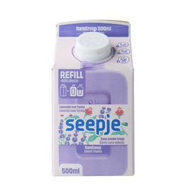 Seepje Handzeep lavendel tonka refill 500ml