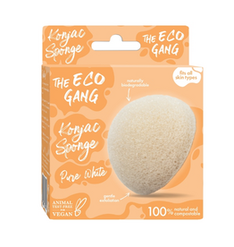the eco gang Konjac Spons - Puur Wit