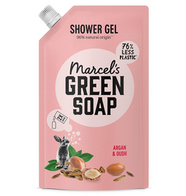 Marcel's Green Soap Shower Gel Argan & Oudh Navulling 500ml