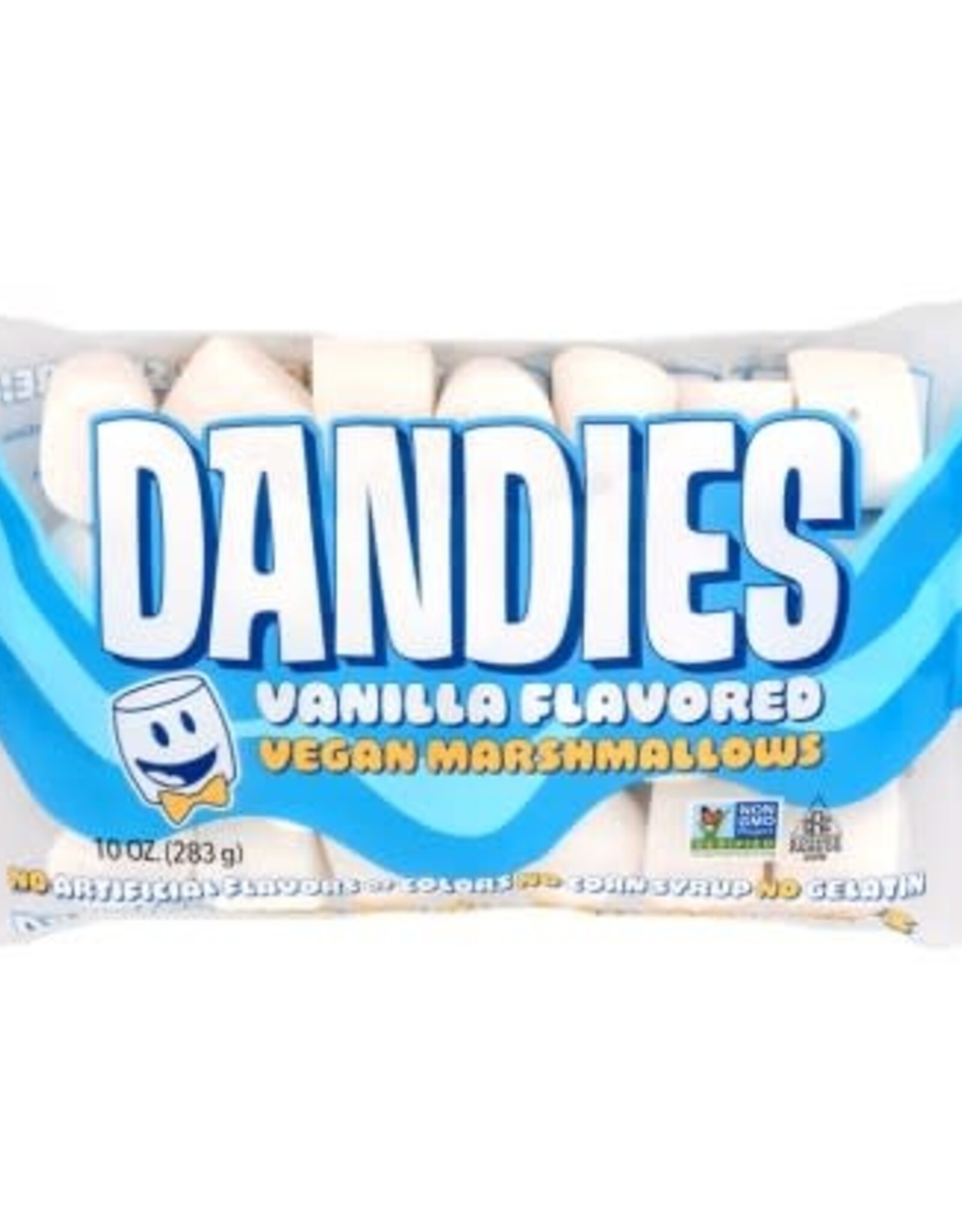 Dandies Vegan Marshmallows met vanillesmaak -  Dandies - 200g