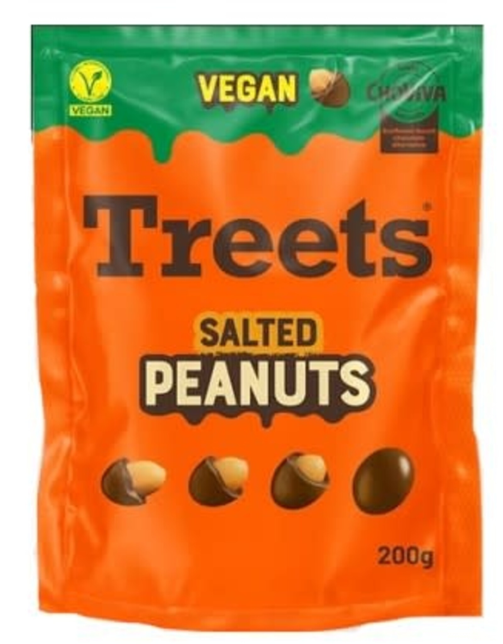 Treets Gezouten zoete pindanoten - 185g