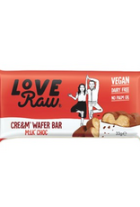 love raw Gaufrettes chocolat fourrées crème de noisette 33 gr - LoveRaw