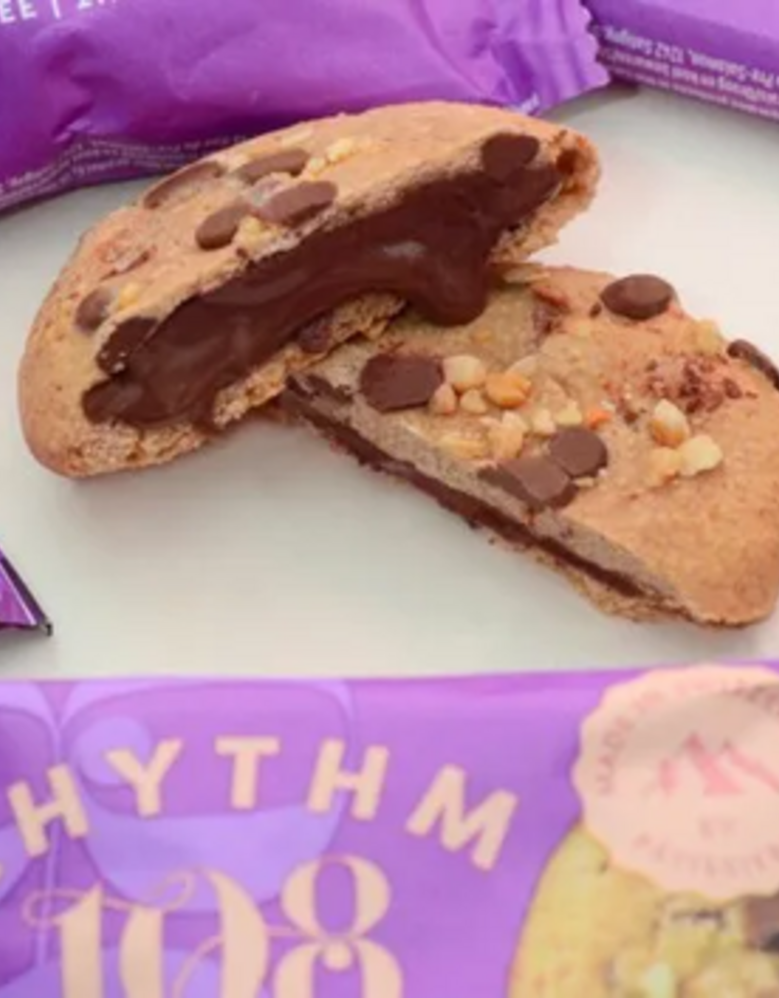 Rhythm 108 Rhythm108 Koekje Hazelnoot Chocolade Praliné BIO 50g