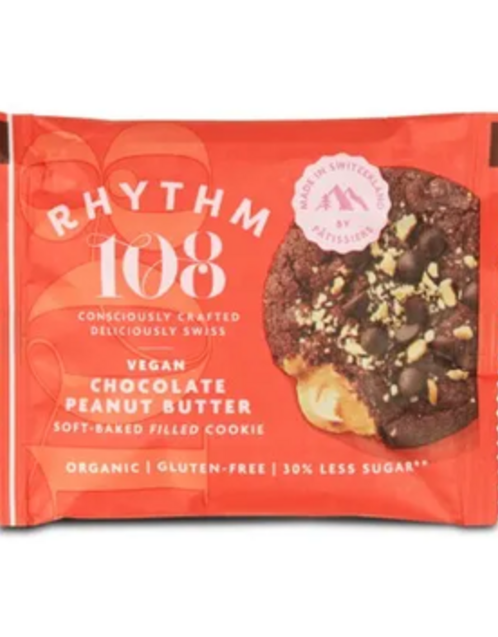 Rhythm 108 Rhythm108 Koekje Chocolade Pindakaas BIO 50g