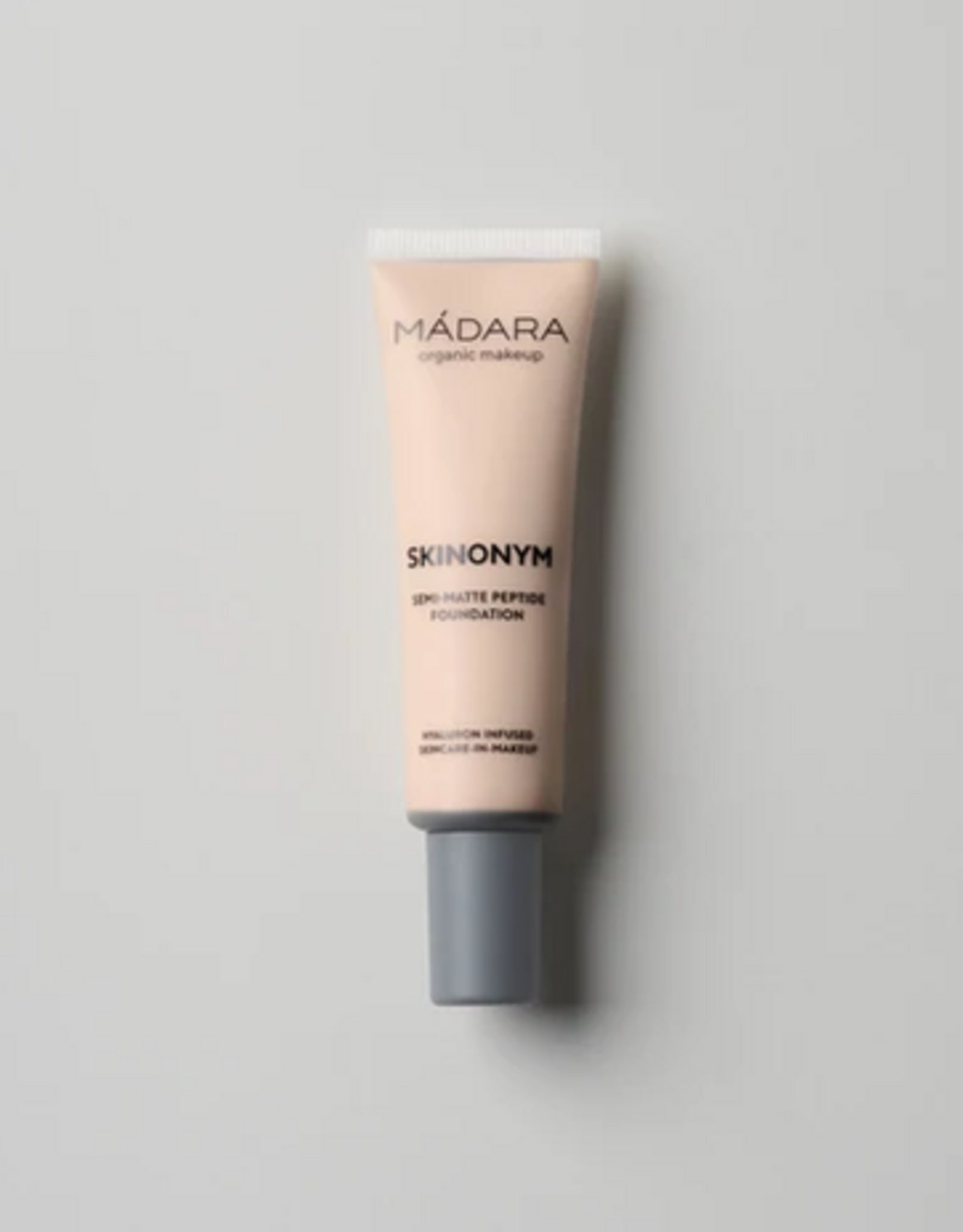 Madara organic skincare Skinonym - Semi-Matte Peptide Foundation - #50 Golden Sand - 30ml