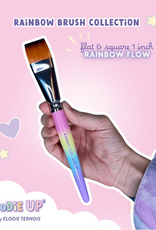 Fusion LODIE UP Rainbow Flow Brush - 1 Inch Flat