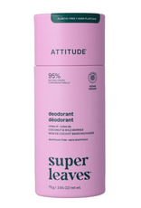 Attitude Deo super leaves coconut & wild berries - 75g