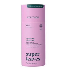 Attitude Deo super leaves coconut & wild berries - 75g