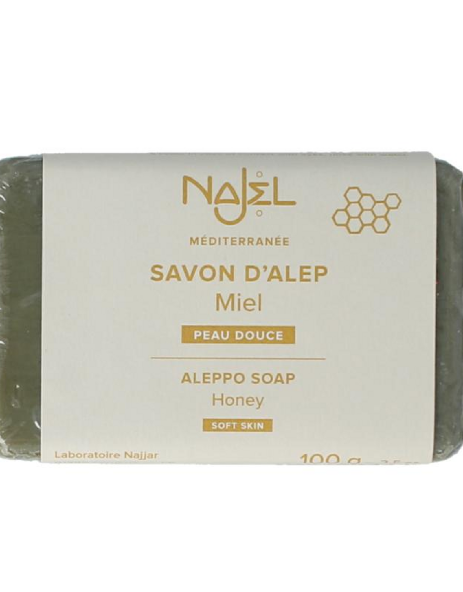 Najel Aleppo zeep olijf honey 100g