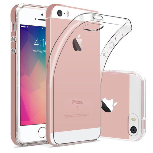 iPhone 5 / 5S / SE Hoes Transparant Case 