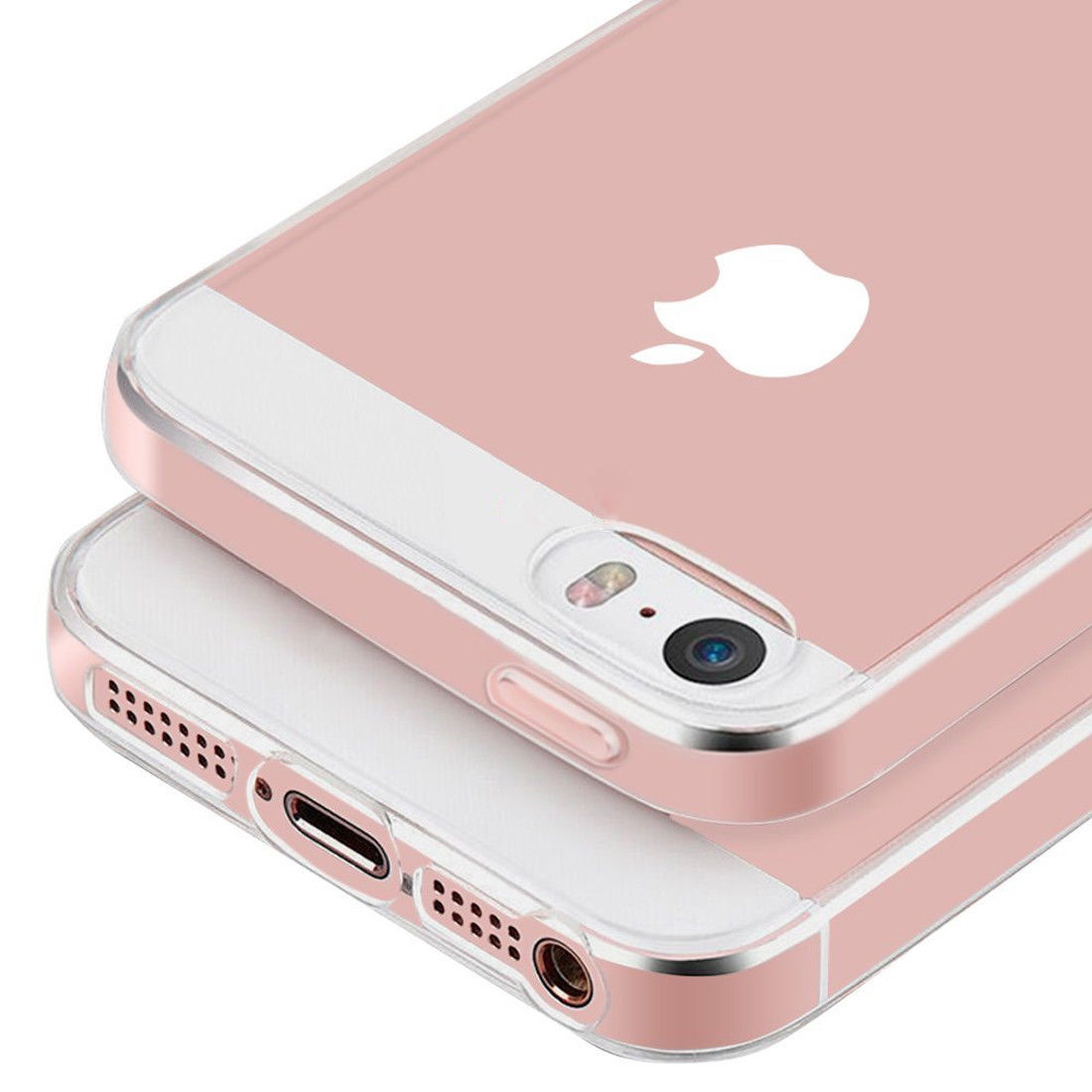 Verbinding verbroken Bewolkt Overweldigen iPhone 5 / 5S / SE Hoes Transparant Case - Part Expert