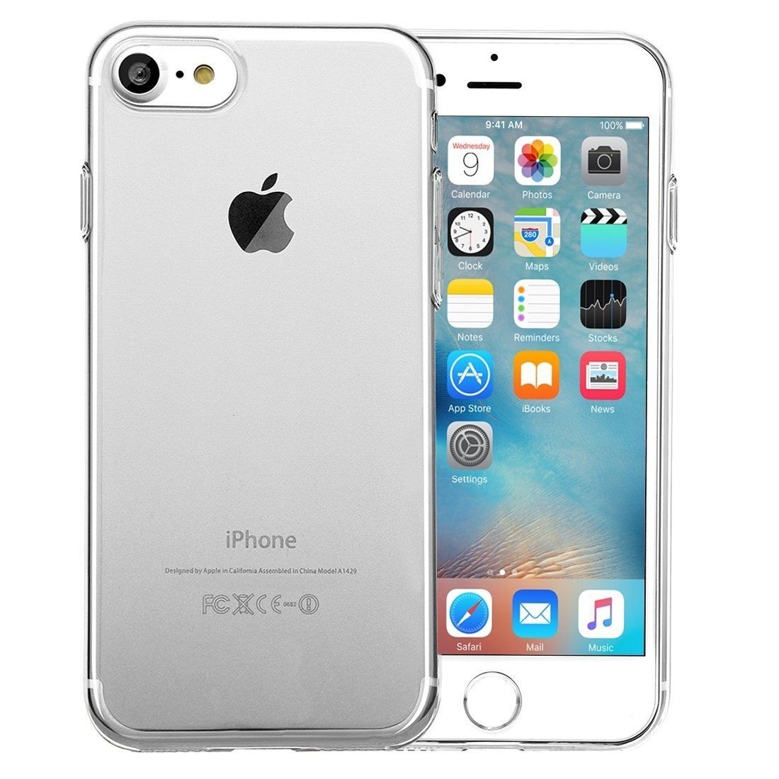 Phalanx bedriegen Entertainment iPhone 6 Plus/ 6S Plus Cover Transparant Case -