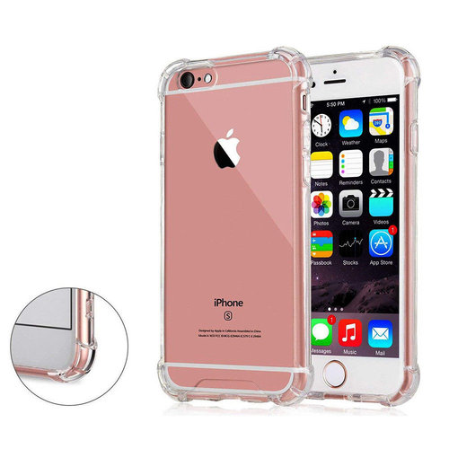 iPhone 6 / 6S Cover Transparant Shockproof Case 