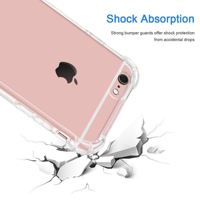 iPhone 6 Plus/ 6S Plus Cover Transparant Shockproof Case