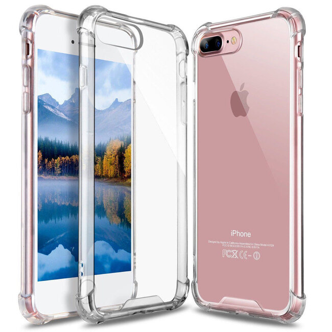 iPhone 7 Plus/ 8 Plus Hülle Transparent Shockproof Case