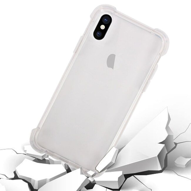 iPhone X / XS Cover Transparant Shockproof Case