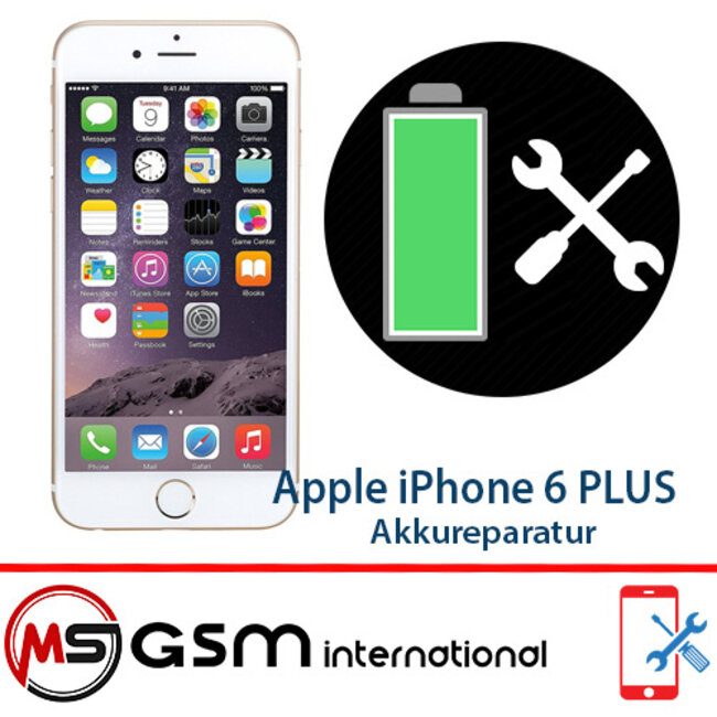 Batterij reparatie voor Apple iPhone 6 PLUS | Batterij vervangen inclusief installatie