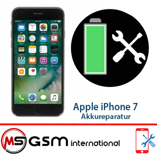 Batterij reparatie voor Apple iPhone 7 | Batterij vervangen inclusief installatie
