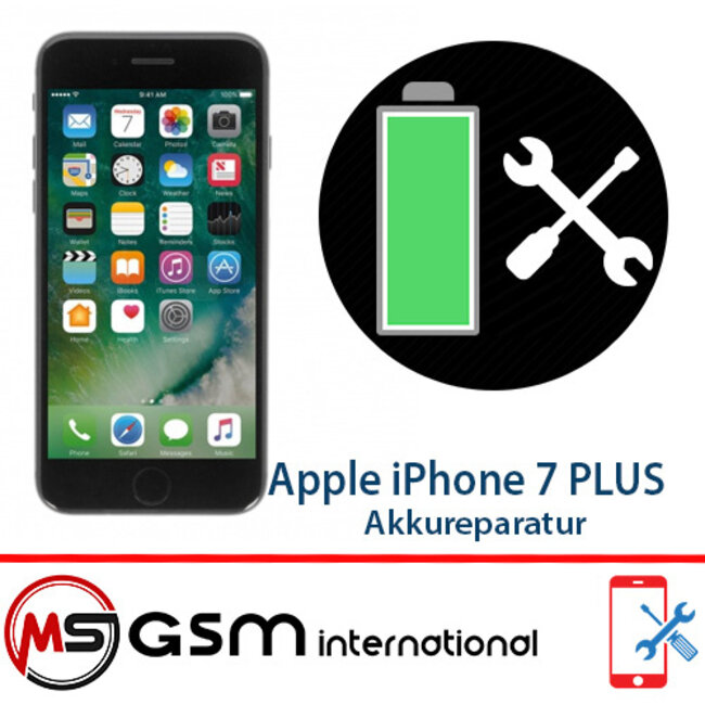 Batterij reparatie voor Apple iPhone 7 PLUS | Batterij vervangen inclusief installatie