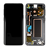 Samsung Galaxy S9 SM-G960F Display Module and Frame - Titanium Grey
