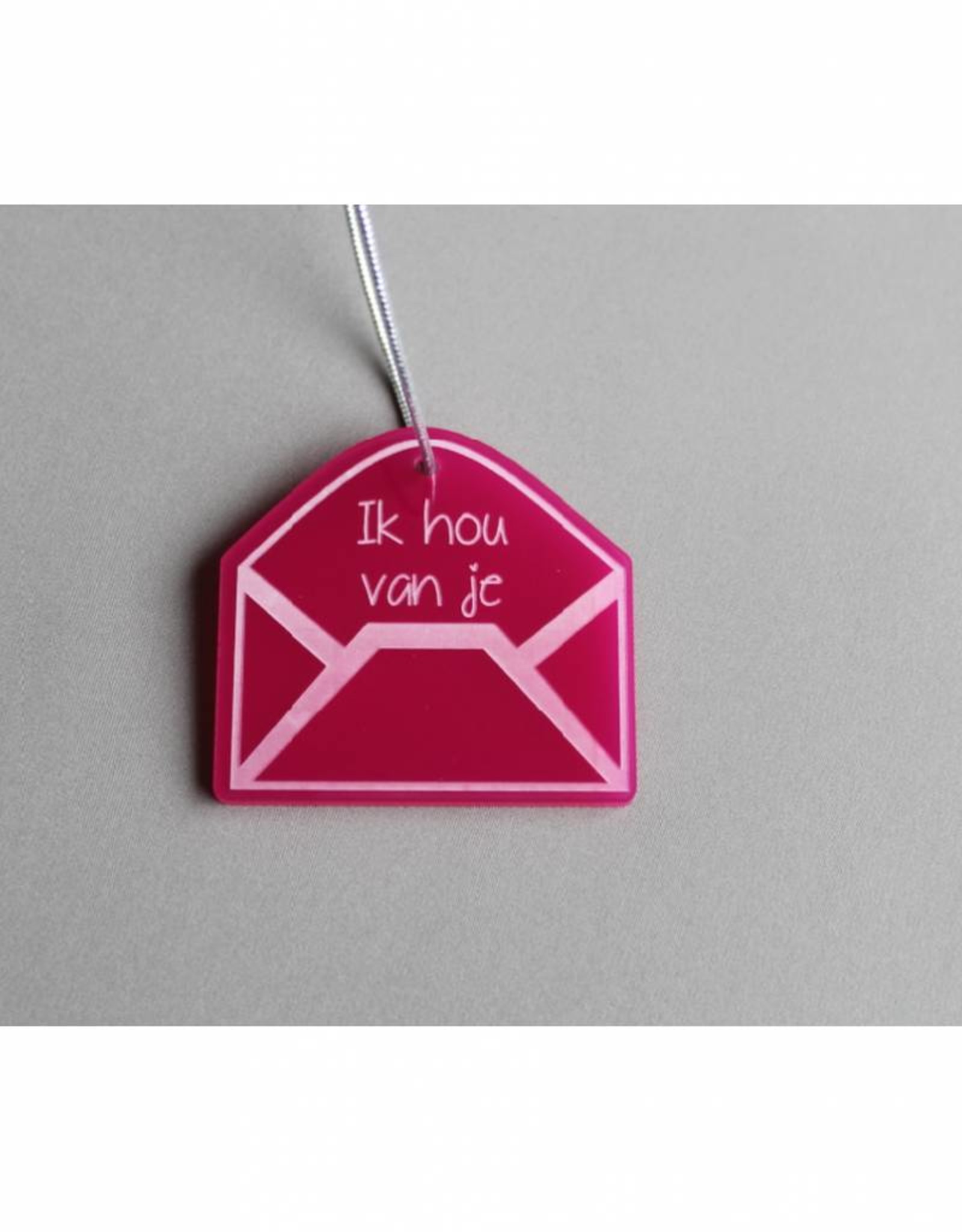 Cadeau-label Envelop - "Ik hou van je"