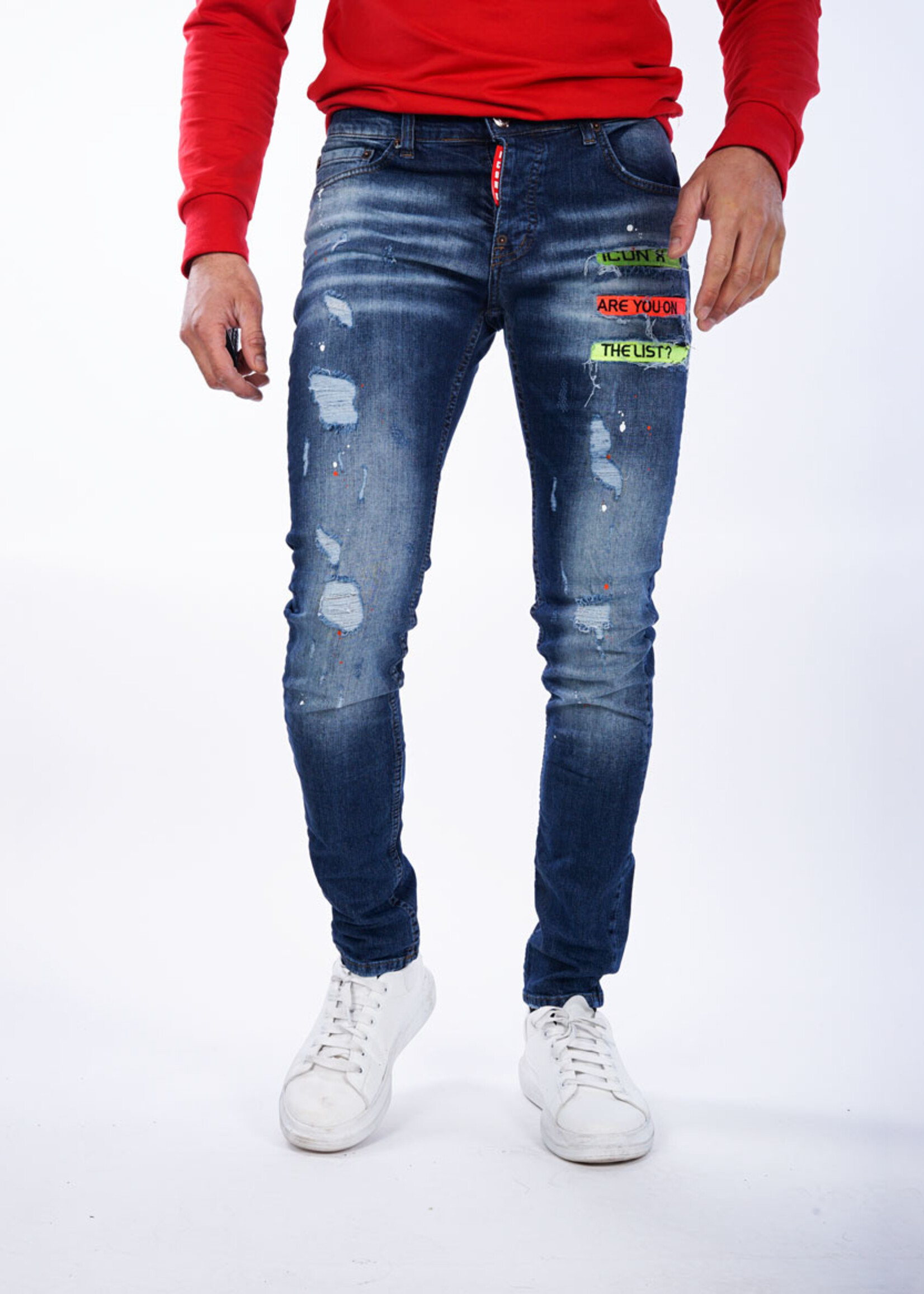 ICONX Jeans Blue