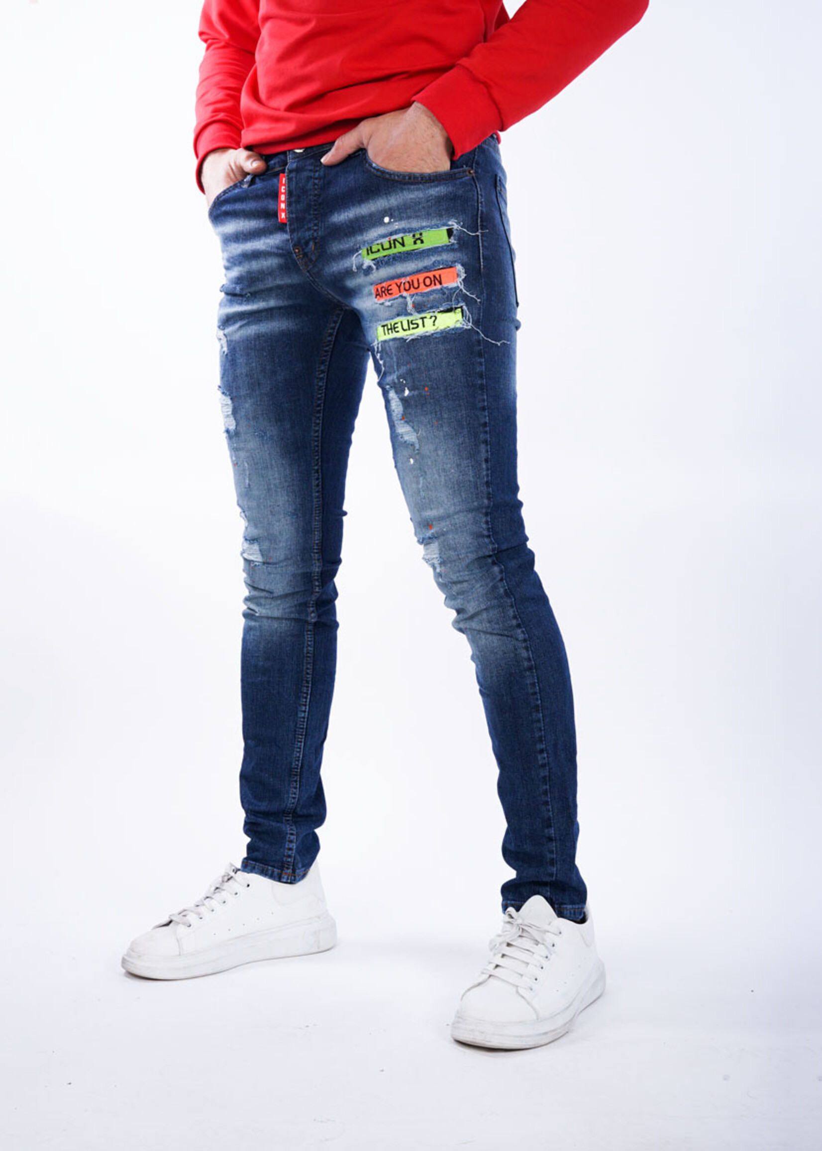 ICONX Jeans Blue