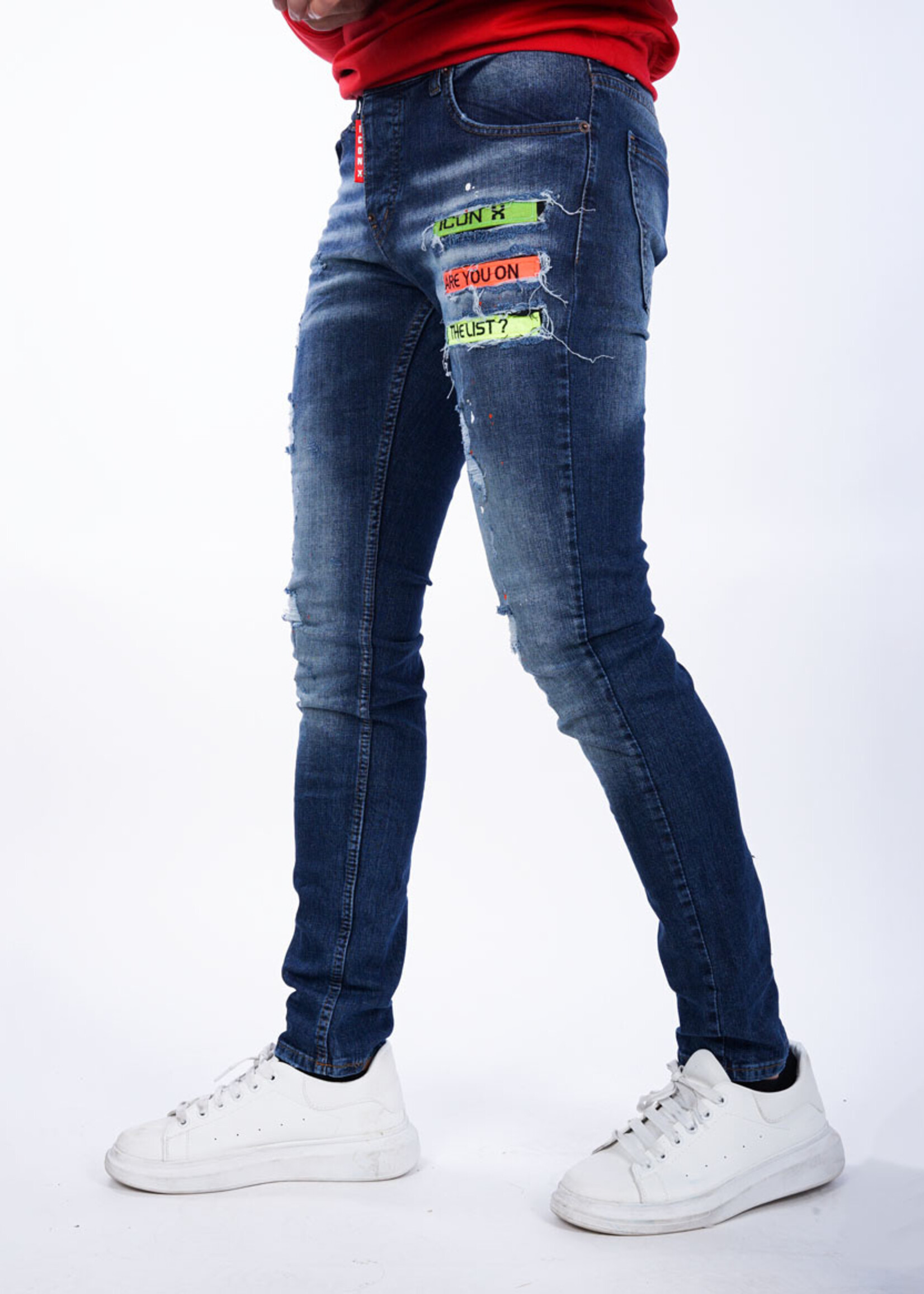 ICONX Jeans Blue