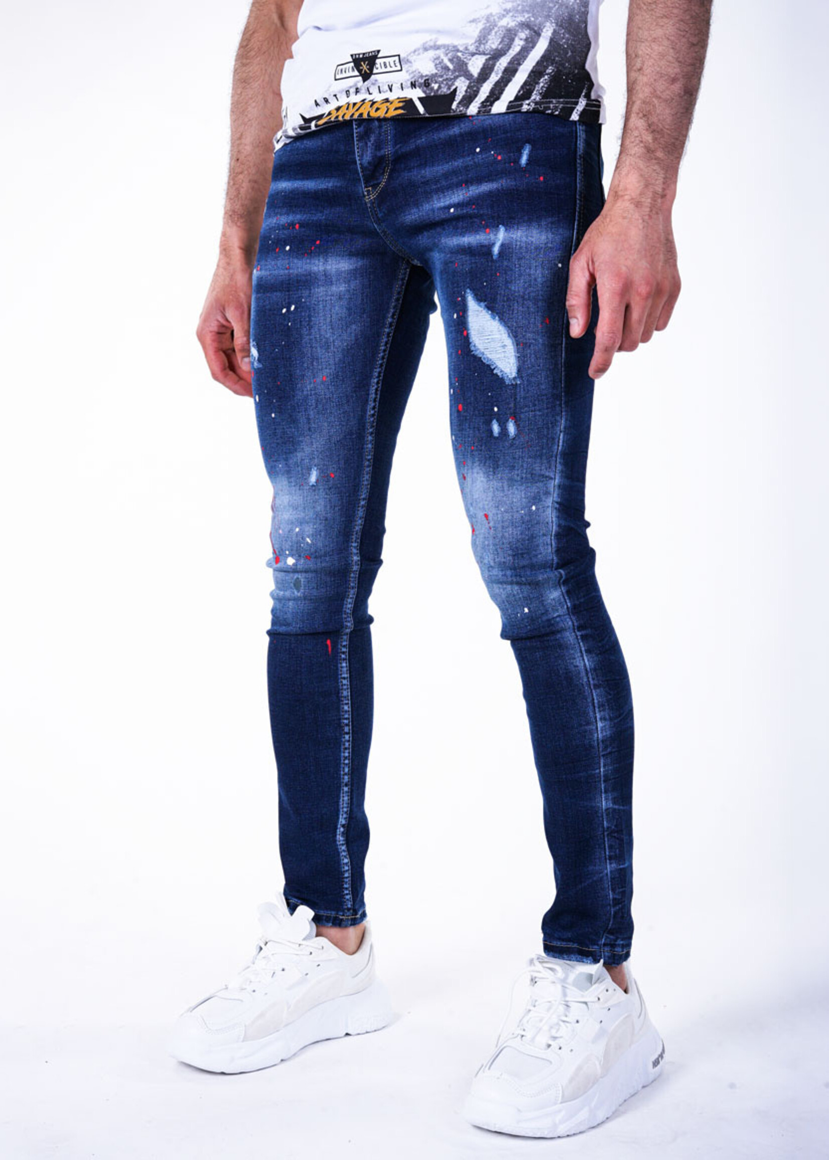 Jeans blauw - Skinny