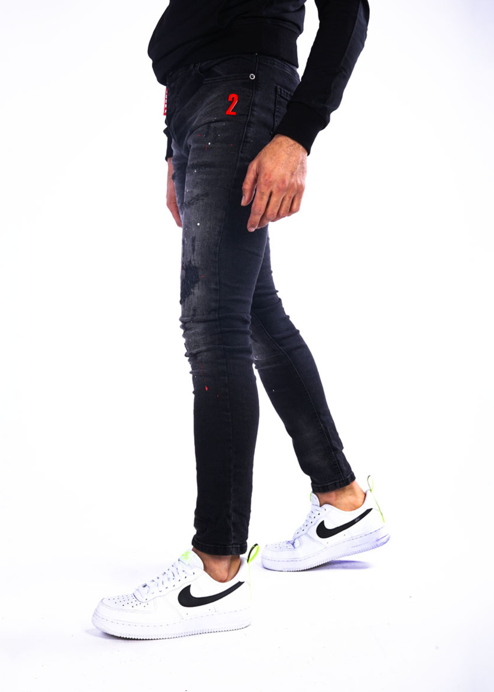 Jeans zwart Skinny