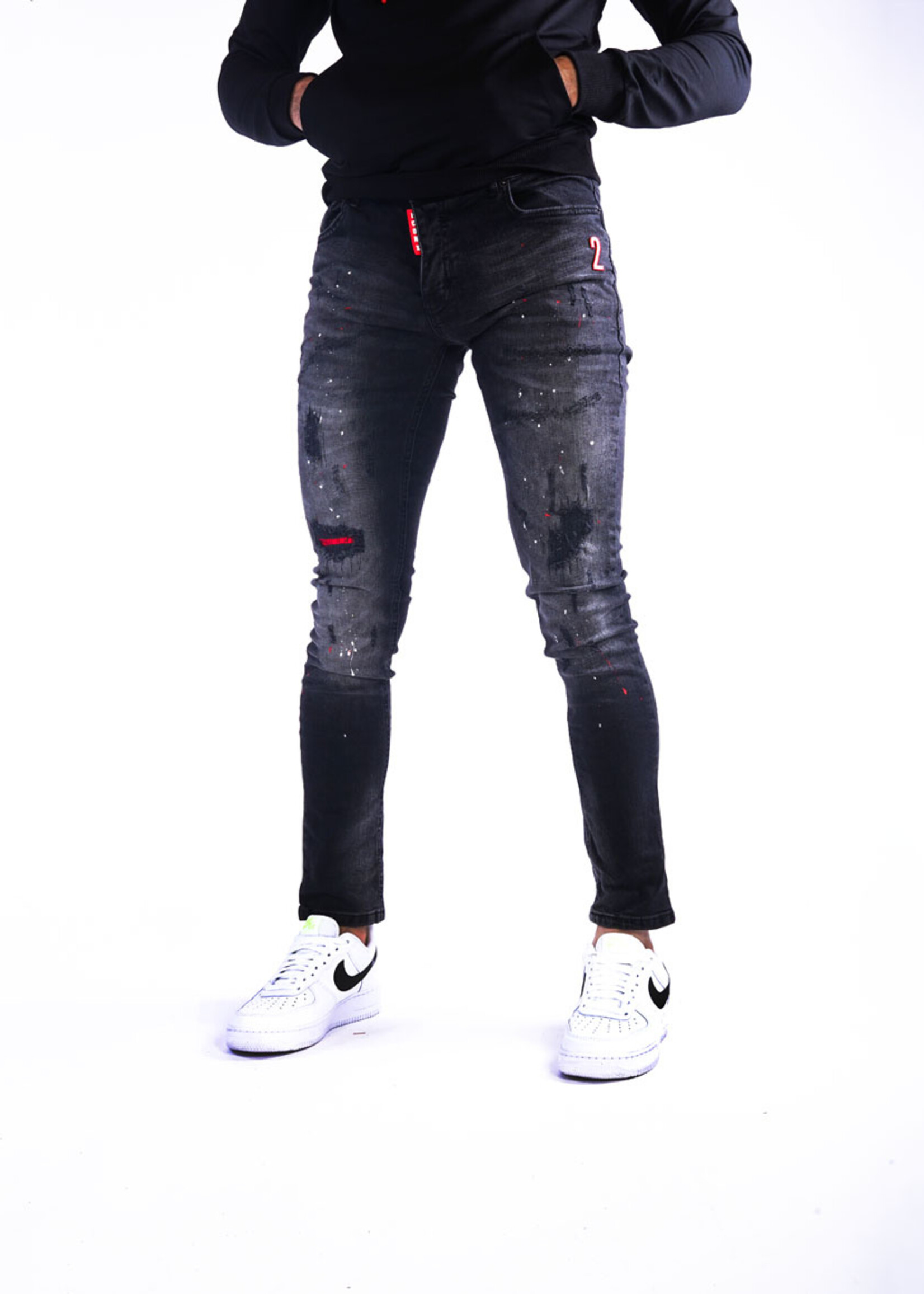 Jeans zwart Skinny