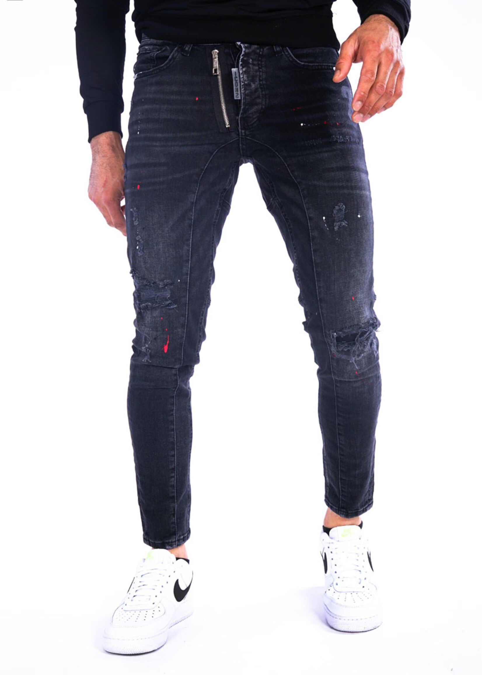 Skinny jeans zwart