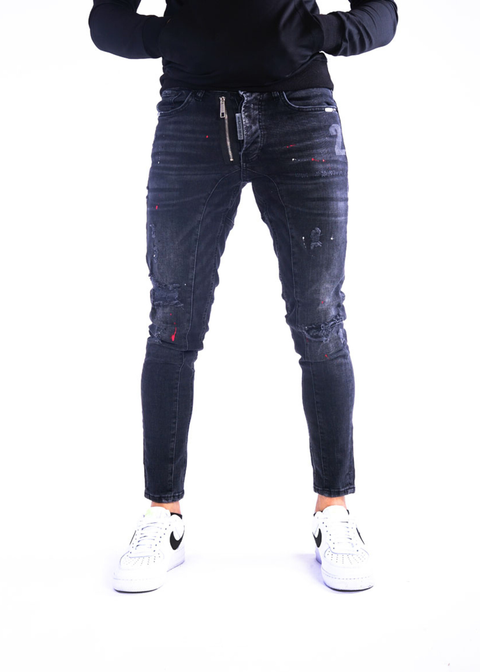 Skinny jeans zwart