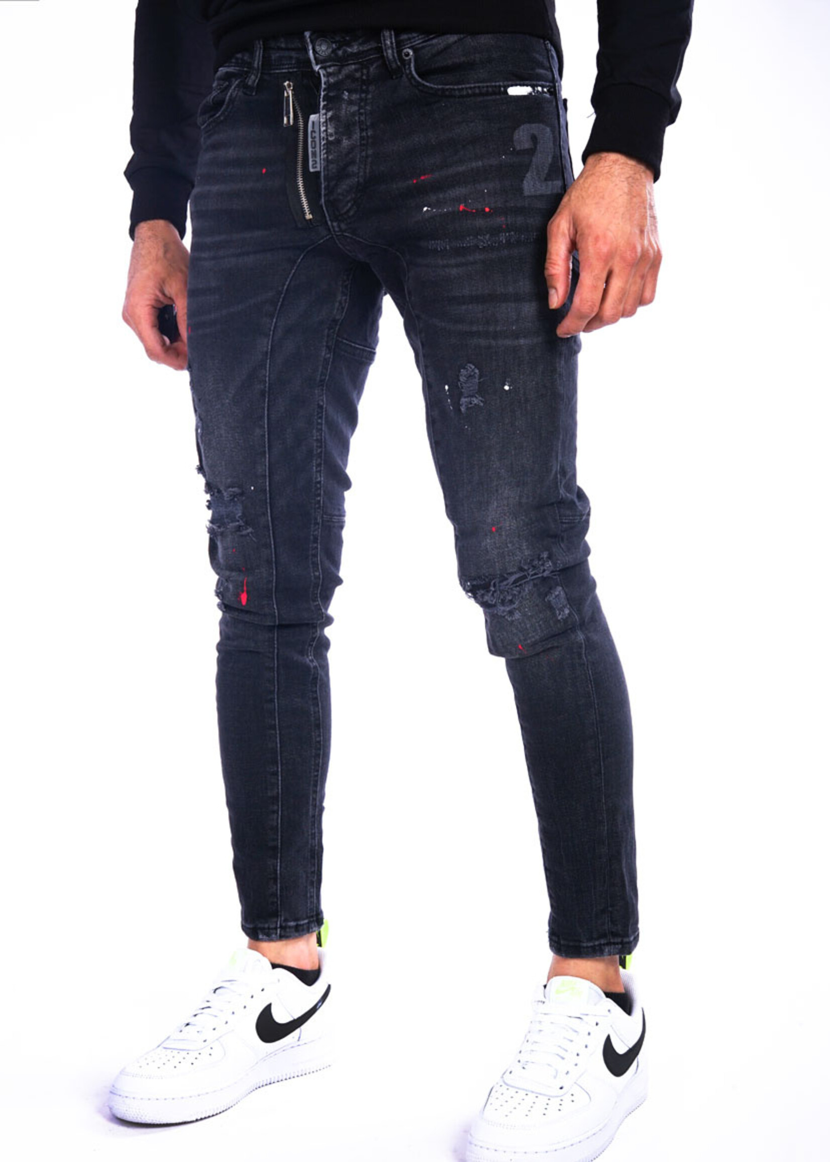 Skinny jeans zwart