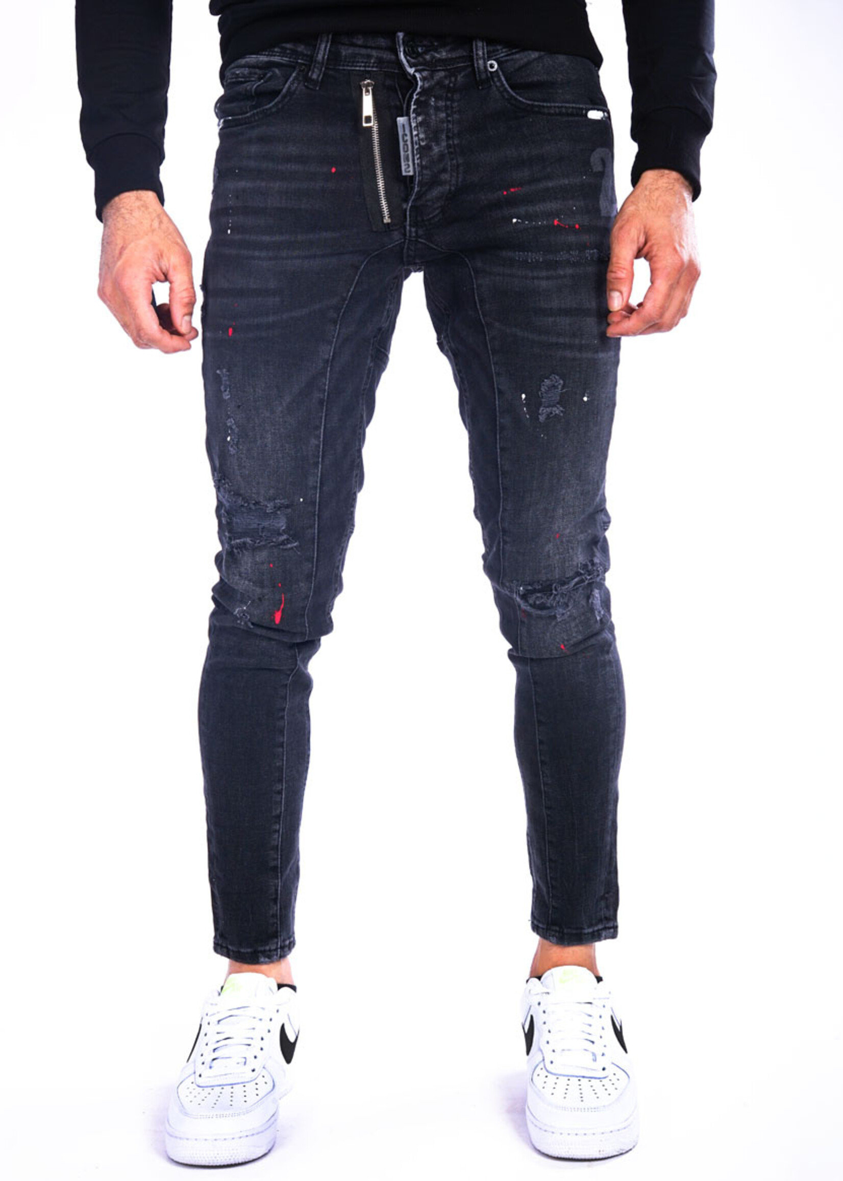 Skinny jeans zwart