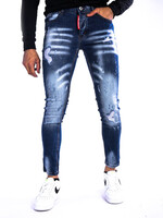 Stijlvolle heren jeans blauw
