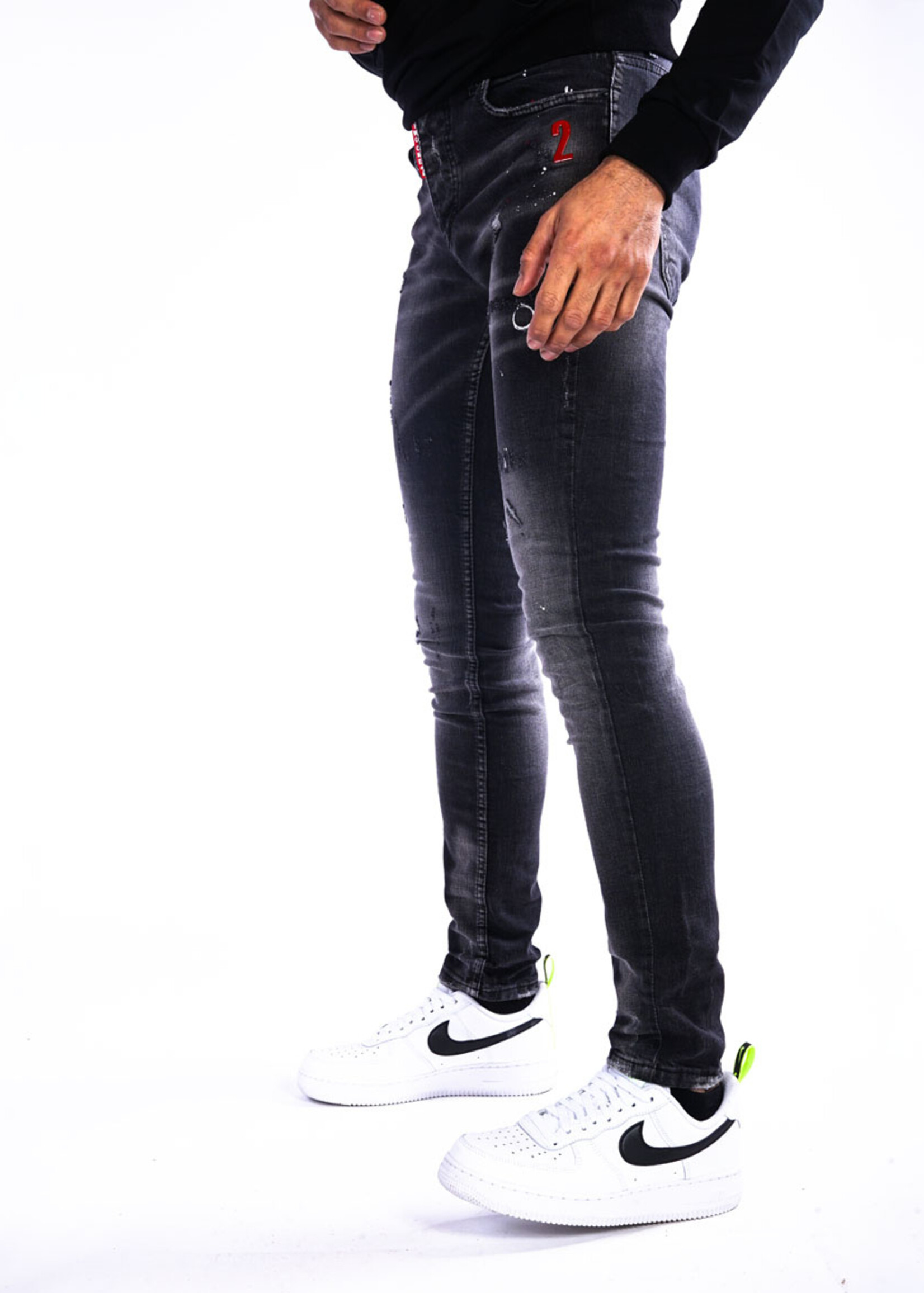 Heren jeans  nero skinny