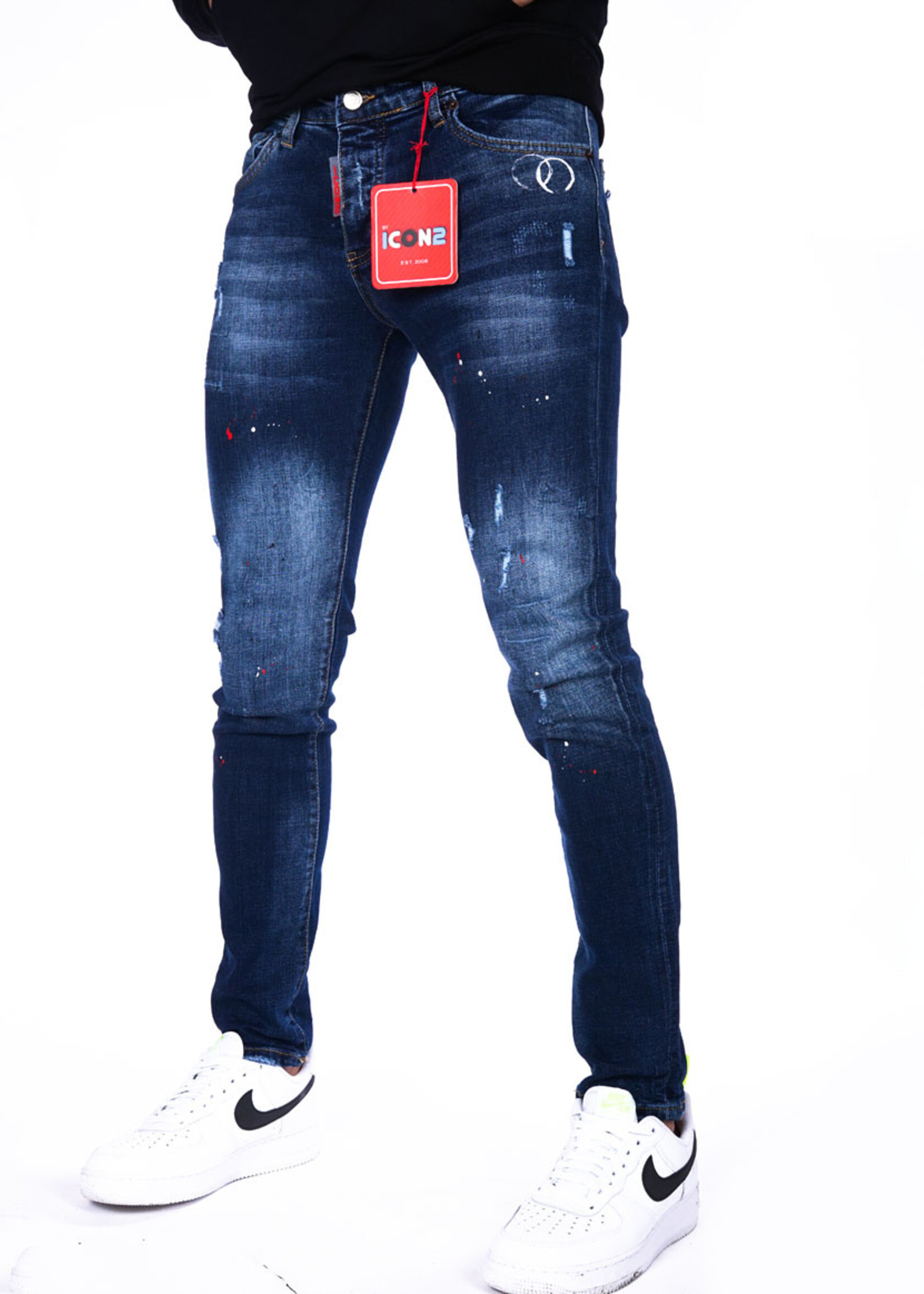 Icon2 heren Jeans blauw