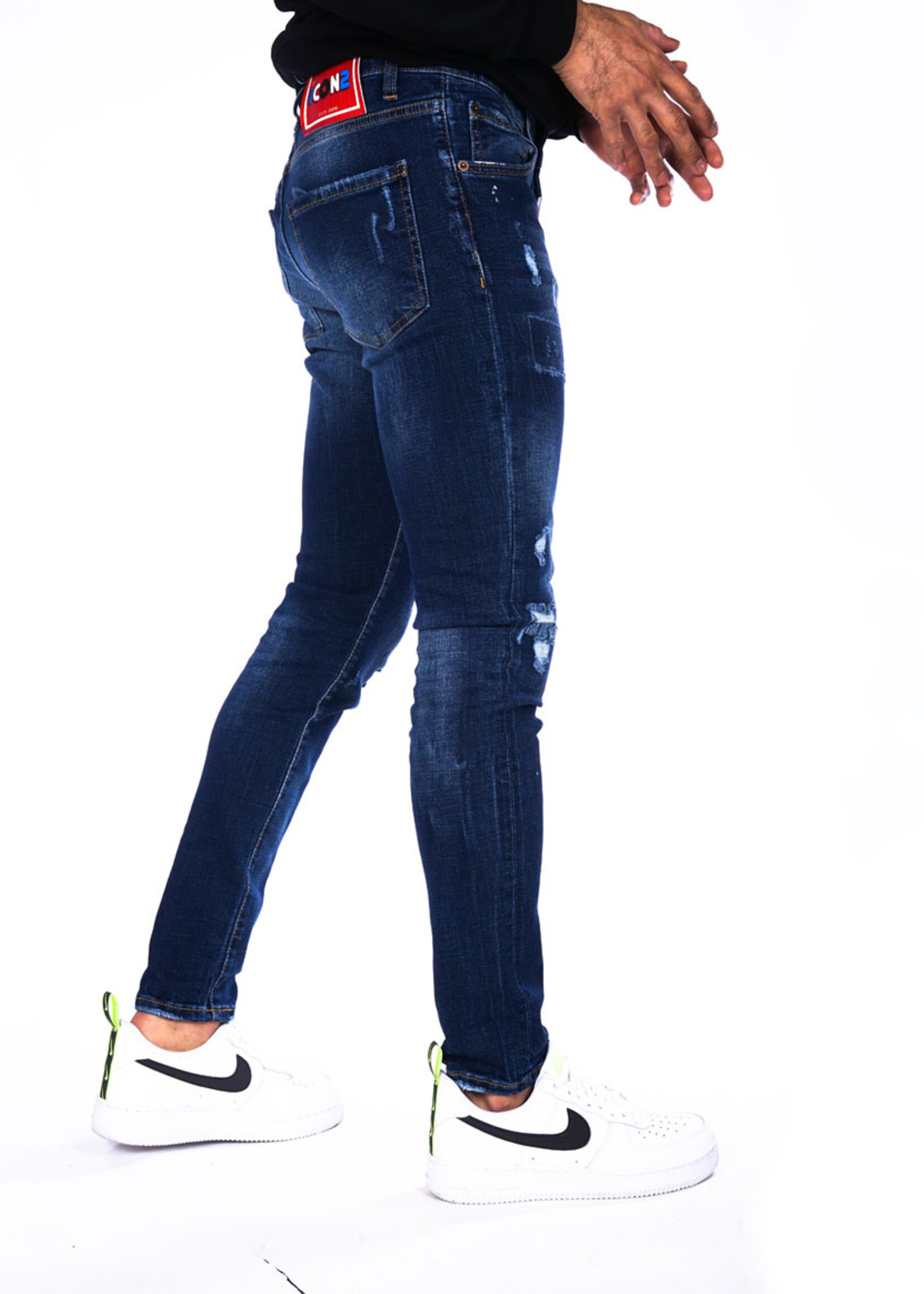 Icon2 heren Jeans blauw