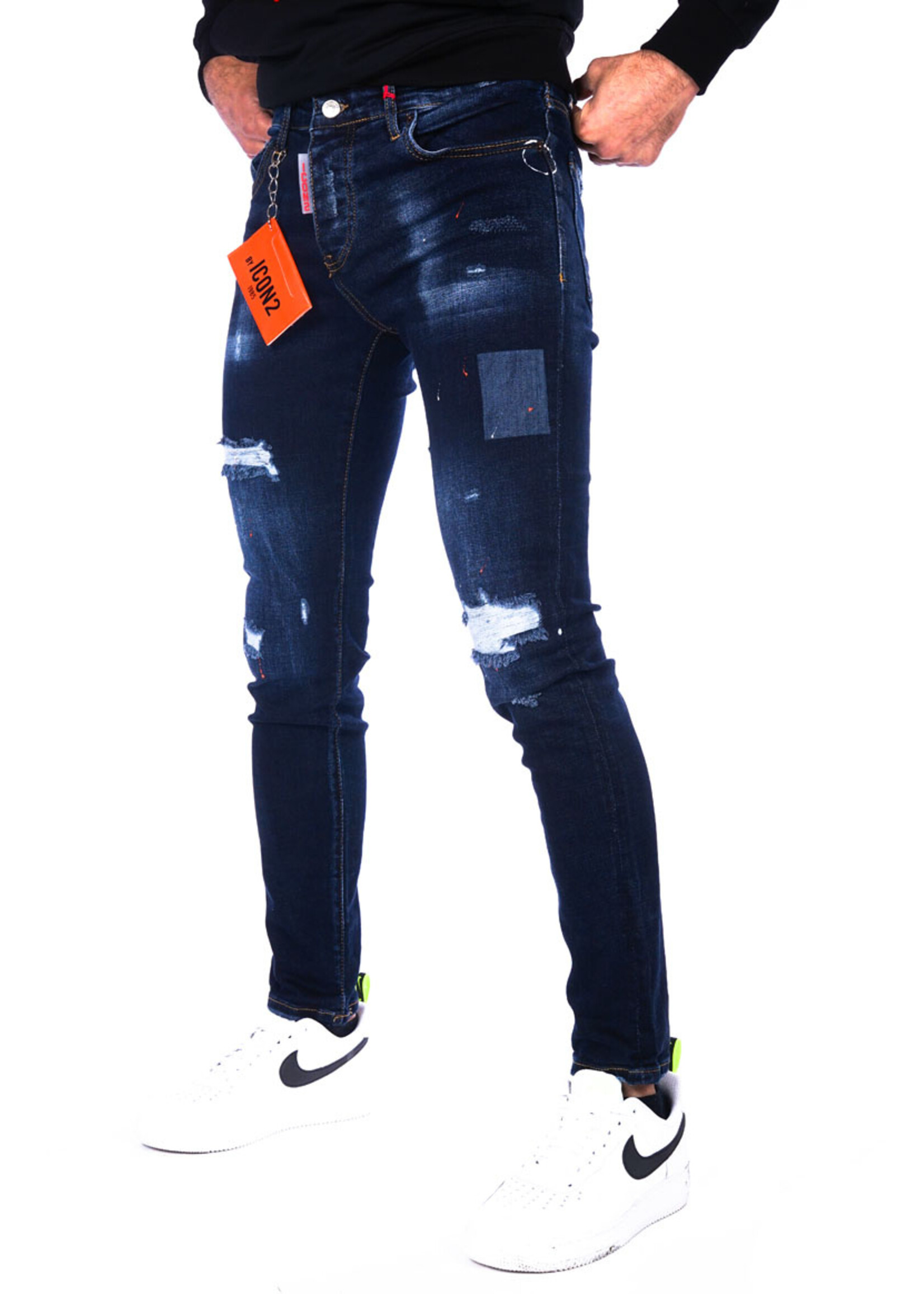 Icon2 jeans skinny blauw