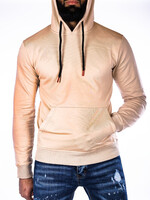 Hoodie basic beige