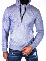 Hoodie basic Grijs