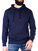 Hoodie Basic donkerBlauw
