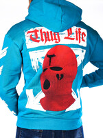 Hoodie Thug Life blauw