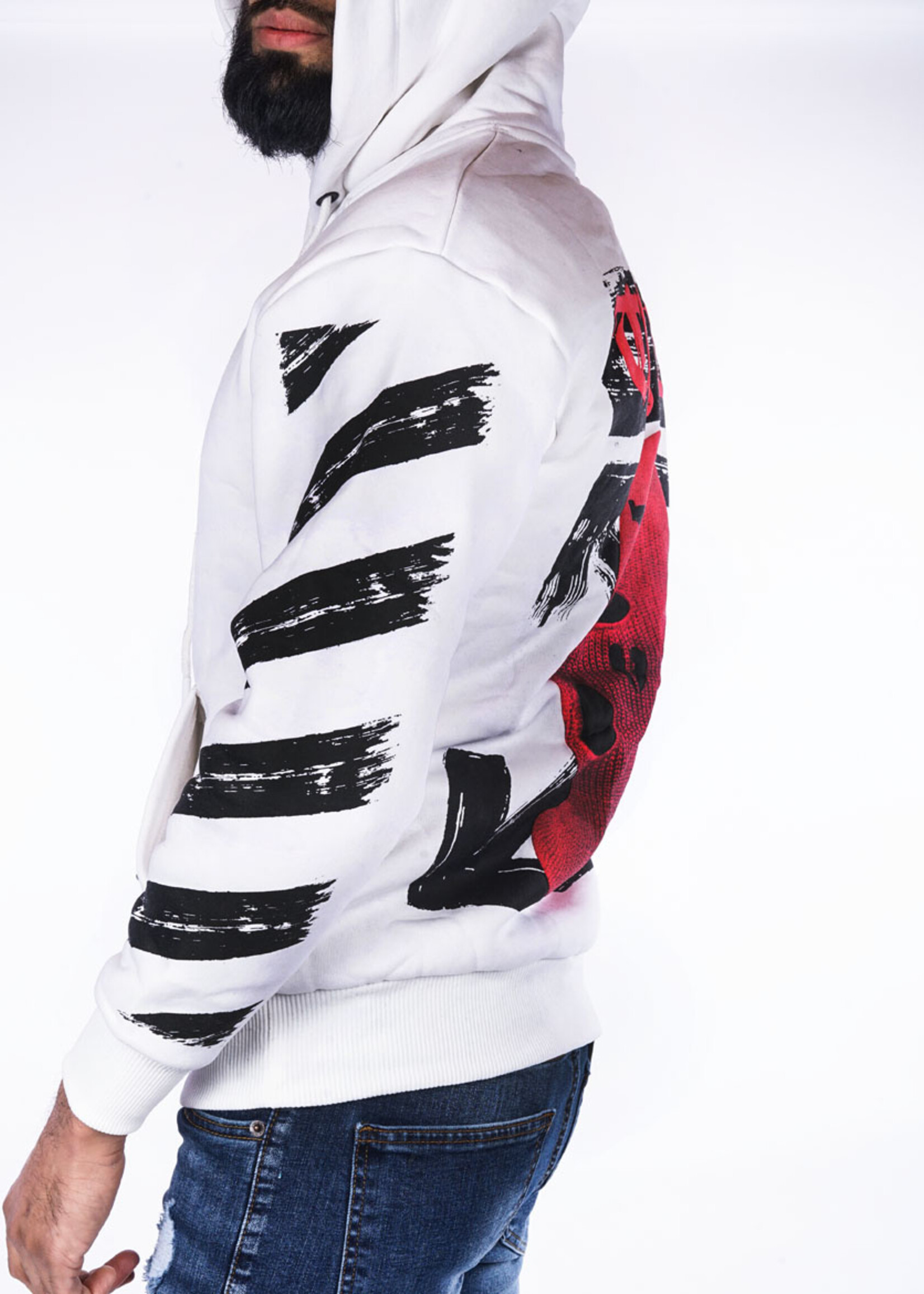 Hoodie Thug life WIT